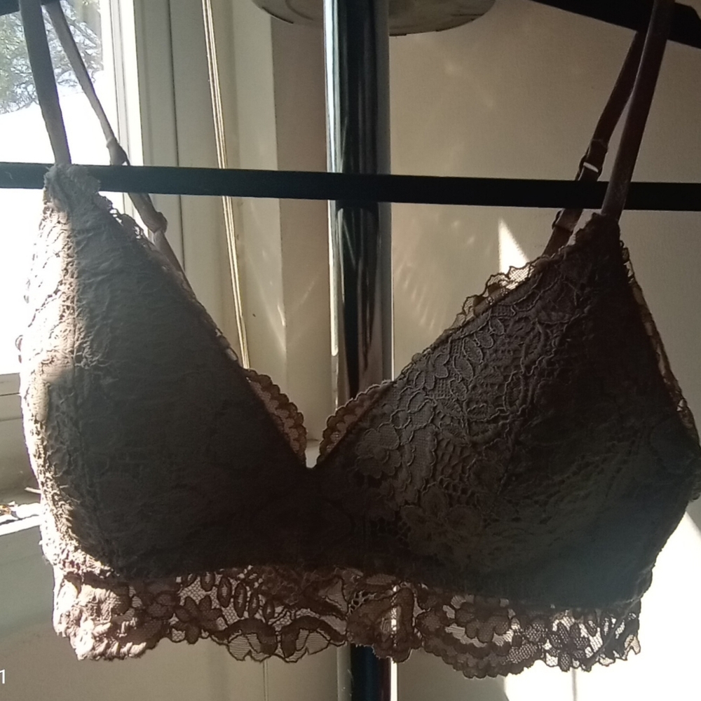 Aerie Lace Bralette in Soft Pink - Picture 14 of 16